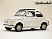 Fiat 500 bianca