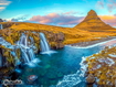 Iceland waterfall